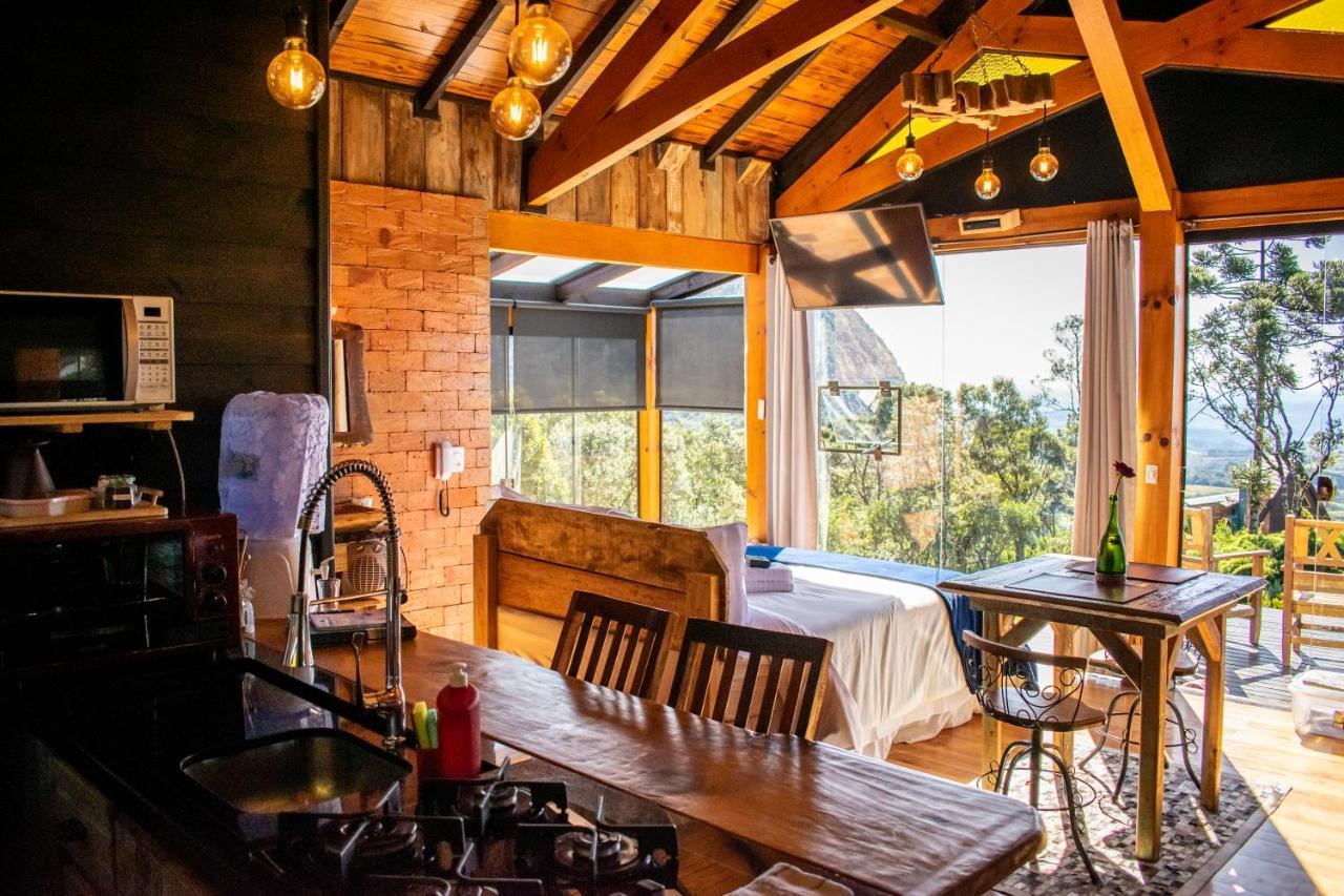 Caminho Das Nuvens - Cabanas De Montanha ボン・レチーロ エクステリア 写真